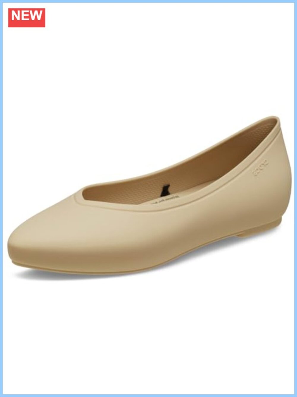 Crocs Work Flats Pointed Toe Slip-On EVA Professional Shoes
